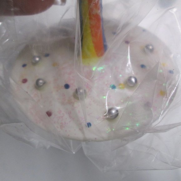 Lolita Happy Birthday Martini Glass, hand painted, Brand new in box - Picture 5 of 6